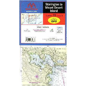 Maptech Stonington to Mount Desert Island Waterproof Chart